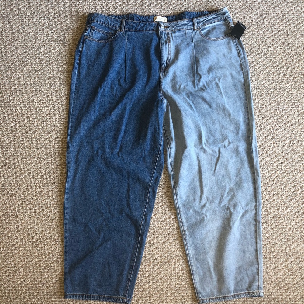 Eloquii Plus Size Two Color Jeans NWT